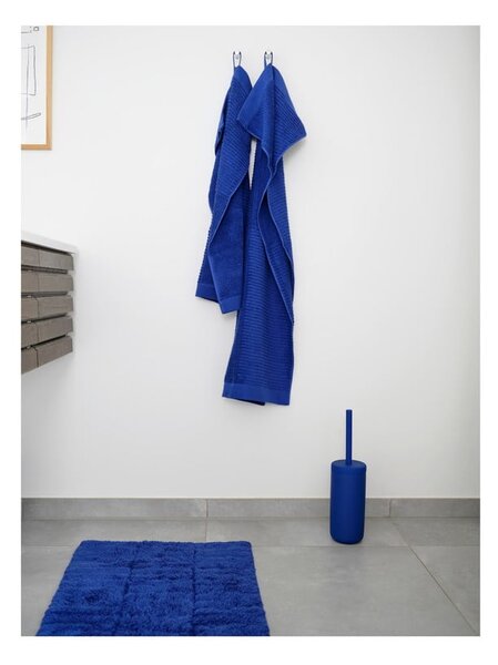 Perie de WC albastră din gresie ceramică Ume – Zone