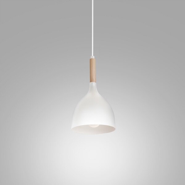 Lustră pe cablu NOAK WOOD 1xE27/60W/230V