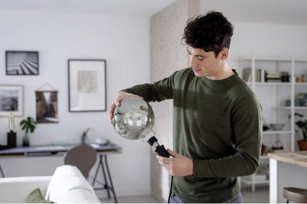 Bec dimmabil LED SMOKY VINTAGE Philips G200 E27/6,5W/230V 4000K