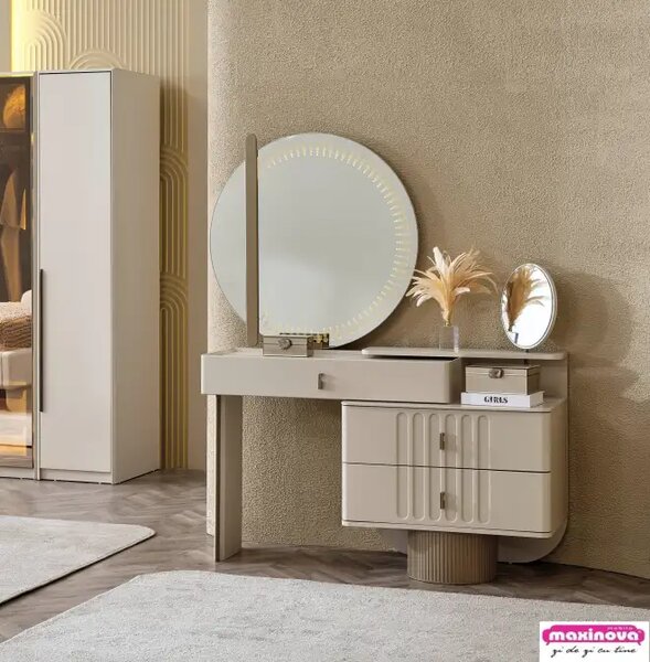 Mobilier dormitor dulap modular 6 usi, Verona