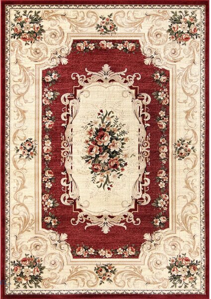Covor Clasic, Lotos 535, Grena, Diverse Dimensiuni, 1800 gr mp