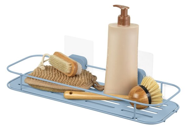 Raft pentru baie albastru deschis autoadeziv din metal Grena – Compactor