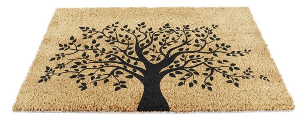 Covoraș de intrare din fibre de nucă de cocos 40x60 cm Tree of Life – Artsy Doormats