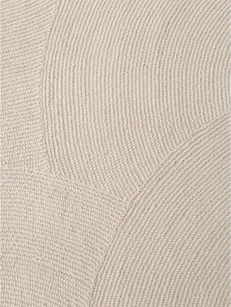 Covor în culoare naturală deschisă țesut manual din lână 160x230 cm Calmio – Hanse Home