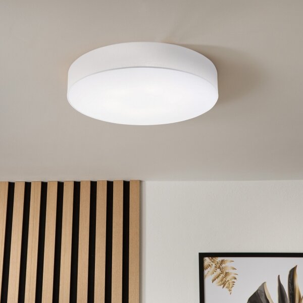 Brilagi - Plafonieră LED SIRIJA 6xE27/15W/230V, diametru 80 cm, albă