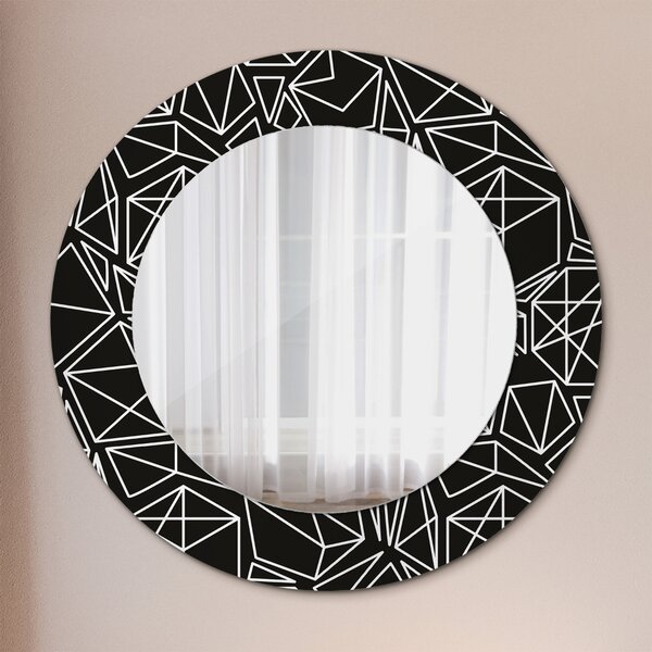 Oglindomat.ro Decoratiuni perete cu oglinda Decoratiuni perete cu oglinda Model geometric lsdo-00066