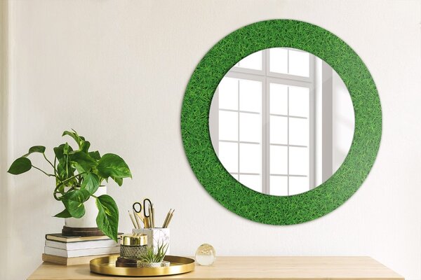 Oglindomat.ro Decoratiuni perete cu oglinda Decoratiuni perete cu oglinda Iarbă verde lsdo-00072