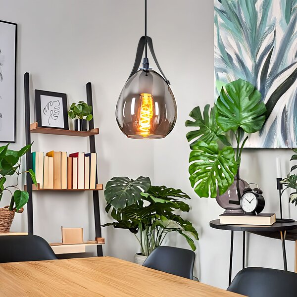 Lampă de tavan APP1774-1CP BLACK GREY
