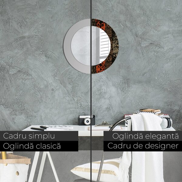Oglindomat.ro Decoratiuni perete cu oglinda Decoratiuni perete cu oglinda Model abstract grunge lsdo-00110
