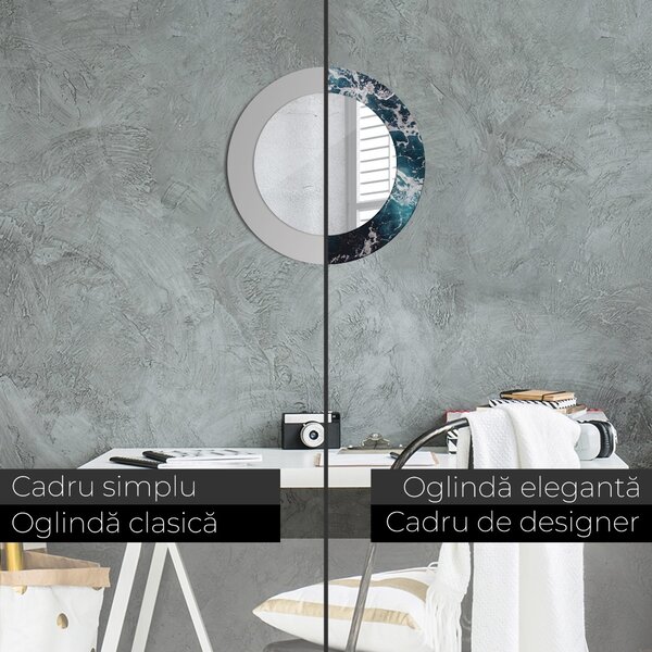Oglindomat.ro Decoratiuni perete cu oglinda Decoratiuni perete cu oglinda Marea turbulentă lsdo-00112