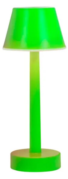 Gaja LED Portabil Veioză IP44 RGBW Verde - Lindby