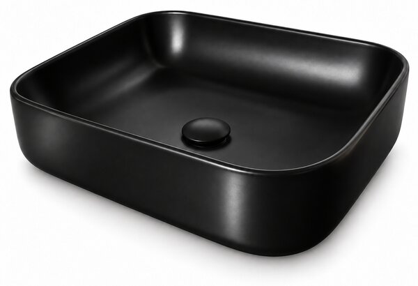 Lavoar pe blat negru mat 8509BM