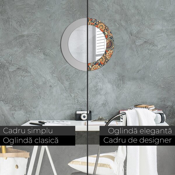 Oglindomat.ro Decoratiuni perete cu oglinda Decoratiuni perete cu oglinda Ilustrație pentru anul florii lsdo-00173