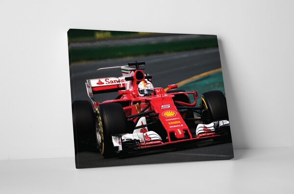 Tablou canvas : F1 Ferrari Sebastian Vettel