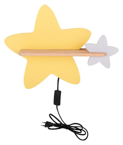 Aplică LED pentru copii cu raft STAR LED/5W/230V