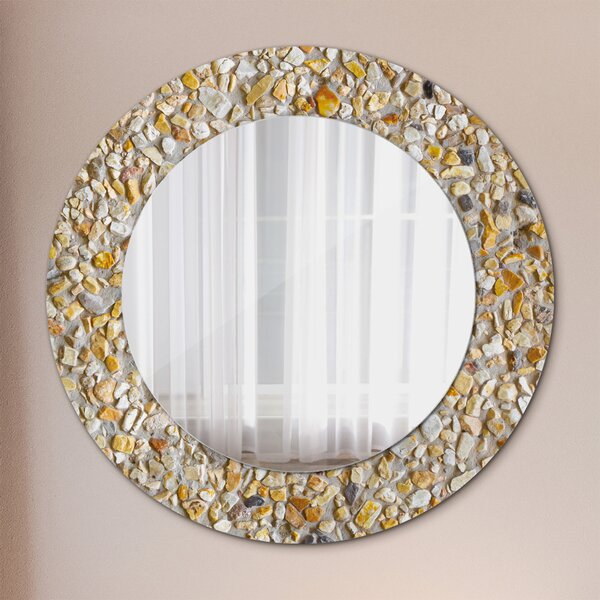 Oglindomat.ro Oglinda cu decor rotunda Oglinda cu decor rotunda Model lastric lsdo-00203