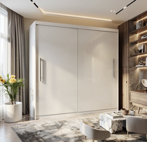 Dressing Alex, 120x60x200cm, Alb, Pal 18 mm