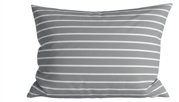 Husa din bumbac pentru perna CAPRIVI 50x70 cm, gri