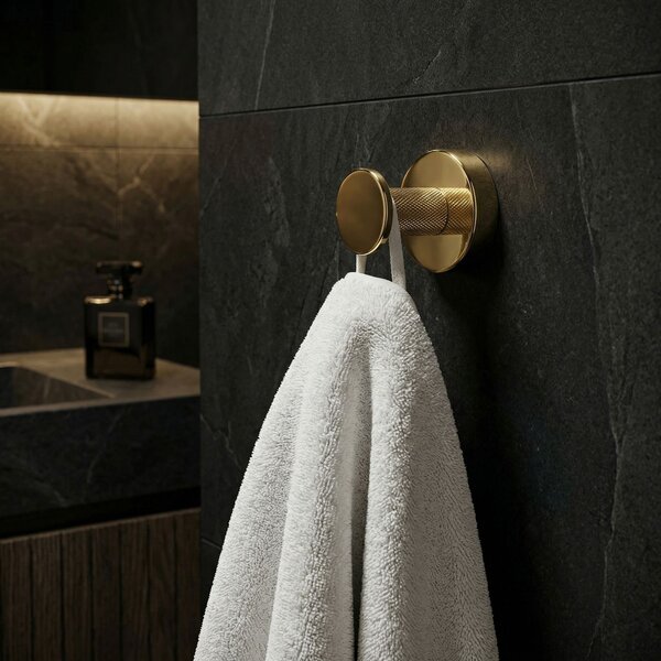 Cuier de baie 6606A Modern Gold