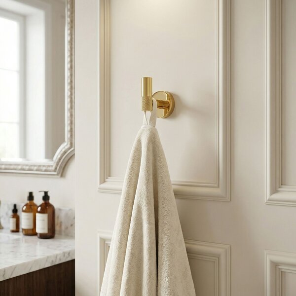 Cuier de baie 6606 Modern Gold