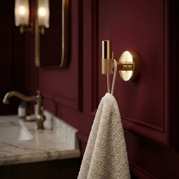 Cuier de baie 6606 Modern Gold