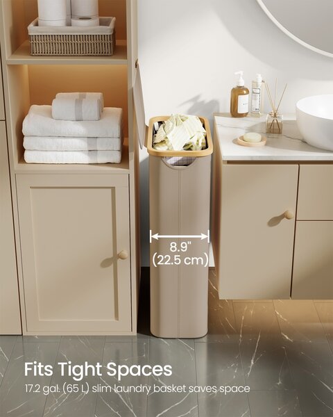 Cos de rufe Songmics Maro 42x22.5x70.5 cm