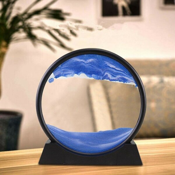 Decorațiune clepsidră ArtSand – 18 cm – portocaliu