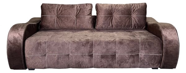 Canapea Extensibila Laura 240x115x75 cm, Maro