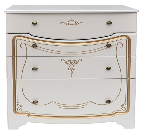 Comoda Olesia Alb 91X44X85 cm