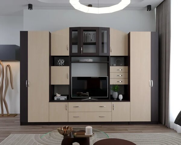Living Macarena 290x51x196 cm, Wenge Kiruna