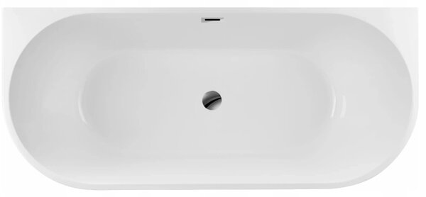 Balneo Viva cadă de perete 160x75 cm ovală alb J0101010102-2