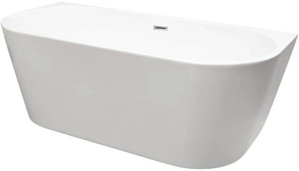 Balneo Viva cadă de perete 160x75 cm ovală alb J0101010102-2