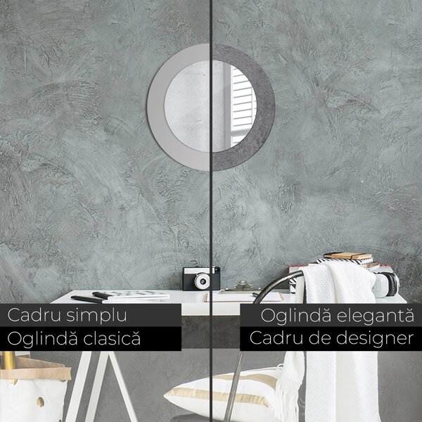 Oglindomat.ro Decoratiuni perete cu oglinda Decoratiuni perete cu oglinda Textura concretă lsdo-00229