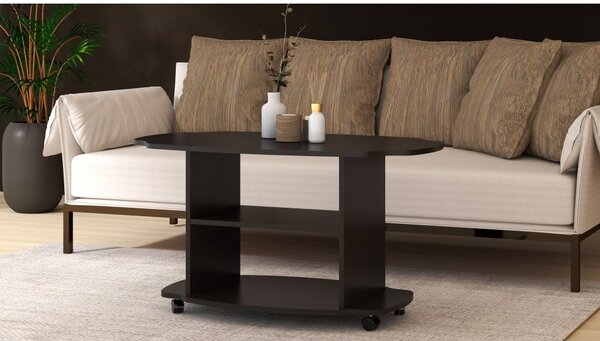 Masuta De Cafea Twist Ro,100x60x54 cm, Wenge
