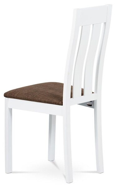Scaun sufragerie Joleen-2602 WT (alb + maro). 1120634