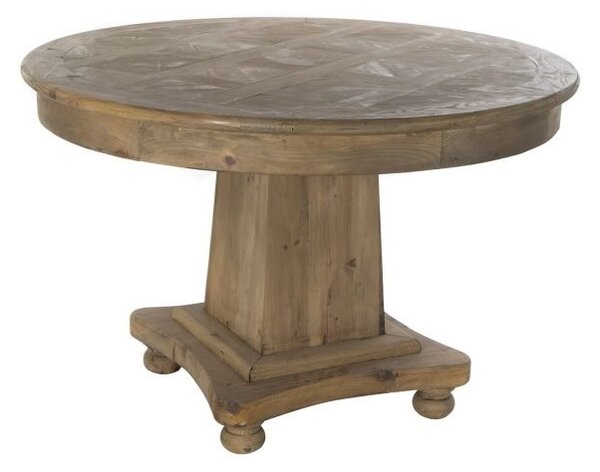 Masa cu picior din lemn de pin 120 cm