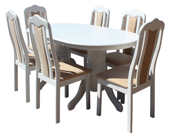 Set RH7017T+6RH558C White,150x90x76 cm