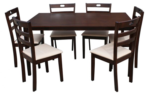 Set RH7008T + 6 RH135C Antique,150x90x76 cm
