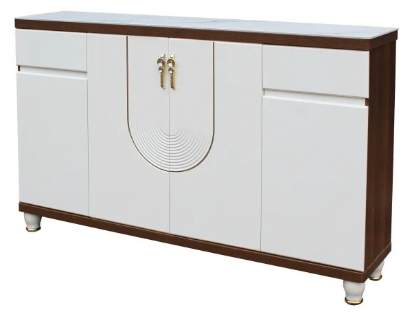 Pantofar MDF Linea crem deschis 160x33x99 cm