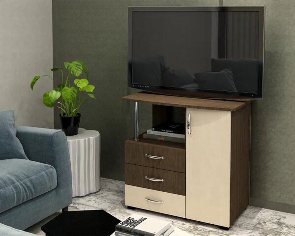 Comoda TV Viva 1 UA Wenge cu Mesteacan