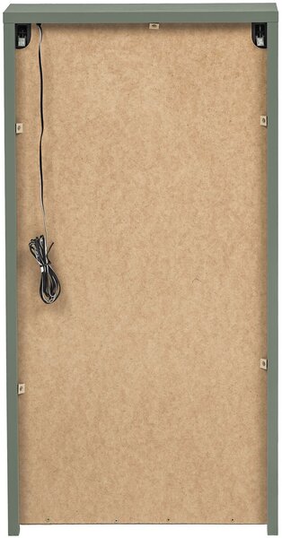 Comad Sombra Green dulap 40x19x78 cm laterala pe perete verde SOMBRA GREEN 83-40-1DG