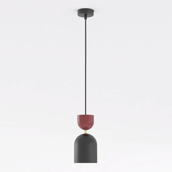 Emibig Gaudi lampă suspendată 1x10 W negru 1737/1B