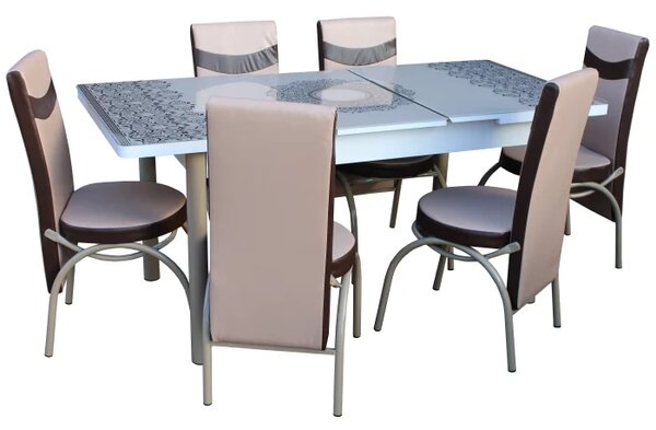 Set masa cu 6 scaune AYC 3
