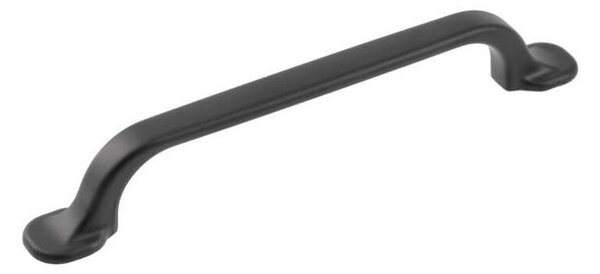 Maner pentru mobila Retris, finisaj negru mat GT, L:165 mm