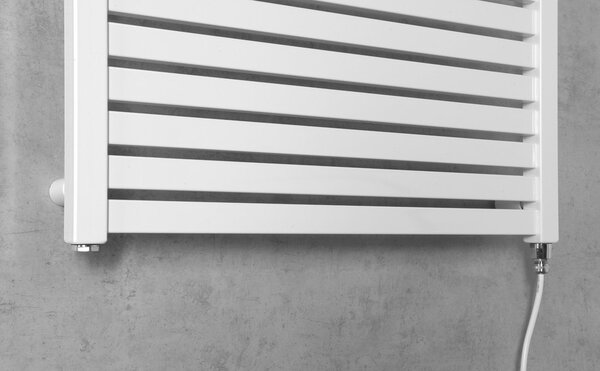 Aqualine Aqualine, element electric de încălzire TONDI-E, drept, 600x970 mm, 400W, alb, DE460T