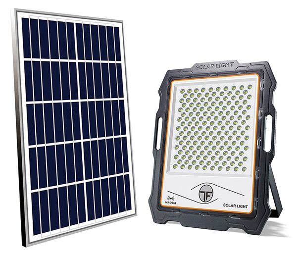 Proiector cu panou solar si senzor de miscare