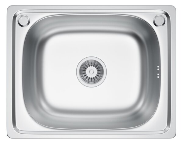 Erga HD, chiuvetă din oțel cu 1 cameră 500x400x210 mm, ERG-MLS-HD4050S