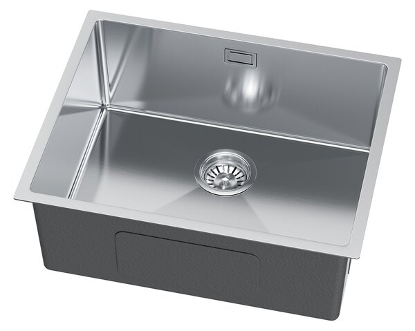Erga HD, chiuvetă din oțel cu 1 cameră 540x440x210 mm, oțel, ERG-MLS-HD5444