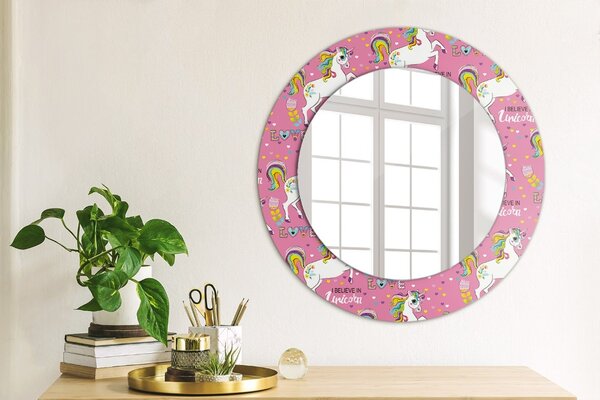Oglindomat.ro Decoratiuni perete cu oglinda Decoratiuni perete cu oglinda Unicornul magic lsdo-00251