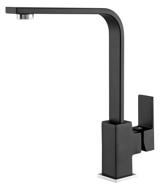 Gamma Moon, baterie pentru chiuvetă de sine stătătoare, negru mat, GMA-BNK-BK